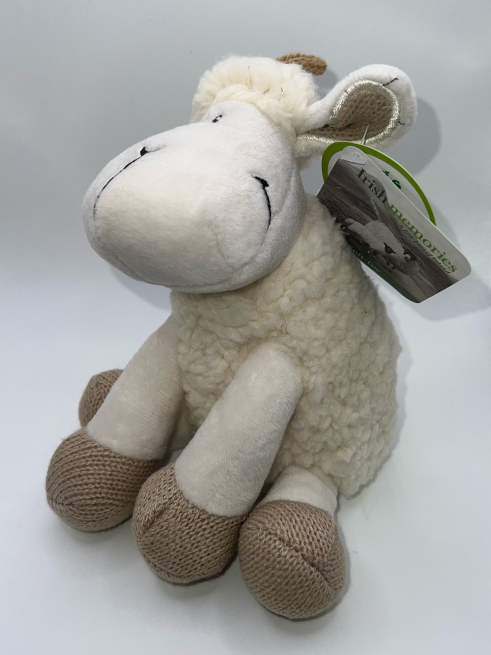 Irish Memories Plush Sheep- Soft Cuddly Toy